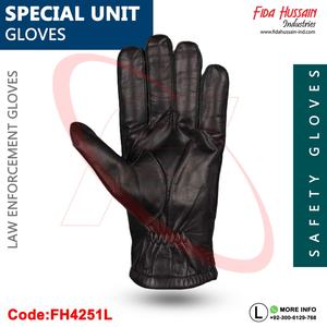 Guantes DE TRABAJO resistentes a cortes de la mejor calidad, guantes tácticos resistentes, guantes de cuero de seguridad Spezialeinheitenhandschuhe - Product Image 3