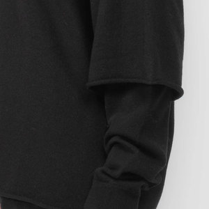 Sudadera con Capucha de Doble Manga para Mujer, Ropa de Calle 100% Algodón, Cómoda, con Logotipo Personalizable - Product Image 3