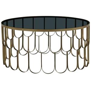 Bols de luxe écologiques personnalisés avec cadre métallique finition or/laiton et dessus en verre – Vaisselle contemporaine - Product Image 1