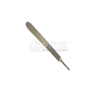 Cuchillo de mango de bisturí reutilizable de acero inoxidable para cirugía y clínicas Cuchillo de mango de bisturí quirúrgico - Product Image 6