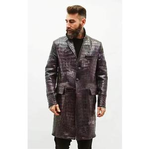 Chaqueta de Motociclista Tipo Bomber Unisex de Cuero Genuino Impermeable, Reversible, Transpirable, Ecológica y Resistente al Viento de DYNEGO APPARELS para Hombre - Product Image 4