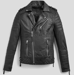 Chaqueta de Cuero para Hombre y Mujer, Modelo 2026, Nueva Moda, Resistente al Viento, Transpirable, Ecológica, Cuello Alto, Logotipo Frontal, Estilo Vintage - Product Image 1