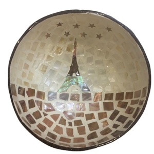 Wholesale Eco-Friendly Coconut <b>Shell</b> Bowls High Quality Home <b>Lighting</b> Decorations Polished Factory Direct Competitive Price - Product Image 5