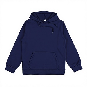 Sweat à capuche décontracté pour homme, coupe courte et ample, épaules tombantes, personnalisable avec logo, idéal pour l'automne et l'hiver - Product Image 1