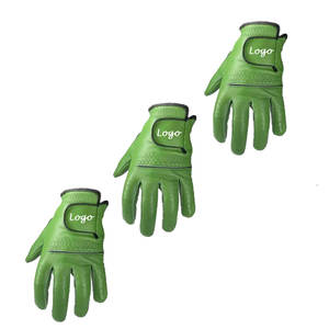 Fabrication professionnelle de qualité supérieure véritable véritable gants de golf en cuir de mouton Cabretta pour femme hommes conception de Logo personnalisé - Product Image 6