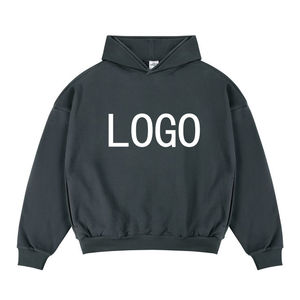 Sudadera con capucha sin bolsillo 100% de algodón - Product Image 2