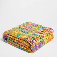 Handloomed Turkish Towel fait à la main modèle de pompon de luxe multicolore grand et taille de la main ensemble hammam hammam