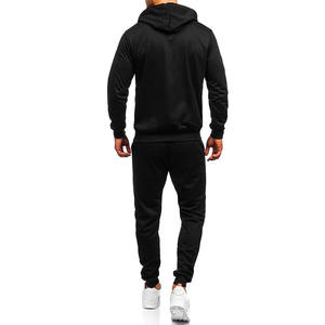 Survêtement de haute qualité pour hommes OEM Gym Jogging Ensemble de deux pièces Vêtements d'entraînement en gros - Product Image 4