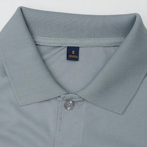 Vente en gros de polo unisexe de haute qualité avec logo brodé sur mesure Polo de golf uni imprimé sur mesure 100% T-shirt en polyester pour hommes - Product Image 2