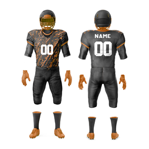 Premium <b>Athletic</b> Club American Football Uniform Breathable Anti-Bacterial Moisture-Wicking Sportswear for Training & Competition - Product Image 1