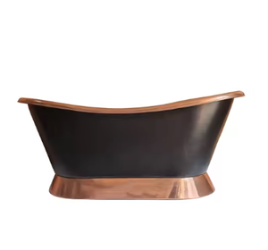 Baignoire en cuivre portable à forte demande pour adultes Baignoire en cuivre de luxe avec pieds disponible à un prix abordable - Product Image 4