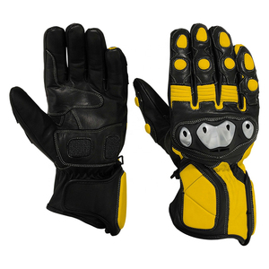 Gants de moto universels 2025 les plus vendus, fabriqués au Pakistan, meilleur prix, gants de course en peau de mouton, imperméables et respirants pour le cyclisme - Product Image 1