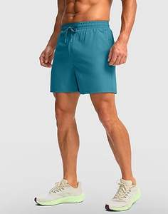 Pantalones Cortos Bermuda para Hombre 2025 de Alta Calidad, Spandex/Algodón, Sólidos, Casuales, con Estampado por Sublimación, Cintura Elástica, Logotipo Personalizado, Antiarrugas - Product Image 2