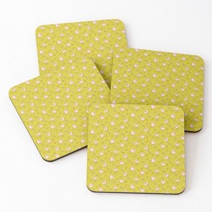 Direct Factory Price Office Hotel Engraved <b>Enamel</b> Wooden Coffee Drink Beer Coasters Round Colorful <b>Cup</b> Coaster with Custom Logo - Product Image 1
