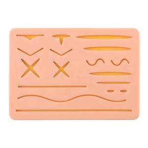 Tampon de pratique de suture pour étudiants en médecine en gros 3 couches pour la graisse de la peau et les muscles pour les étudiants Pratique du personnel de santé - Product Image 1