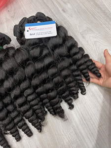Venta de invierno 2025, vendedores de cabello crudo, sin enredos, sin desprendimiento, extensiones de cabello humano de Vietnam, tejido de cabello ondulado suelto al vapor - Product Image 6