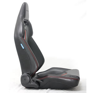 Choix populaire OEM SSCUS PORS Siège de voiture sport inclinable en cuir PU fabriqué avec une finition en cuir PU luxueux - Product Image 3