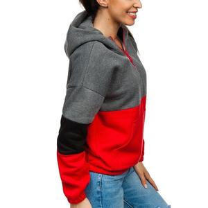 Ladies All-Printed High Quality Cotton Winter Plus Size Hoodie Long Sleeves Kangaroo Pocket Custom Design Women's Street - Product Image 2