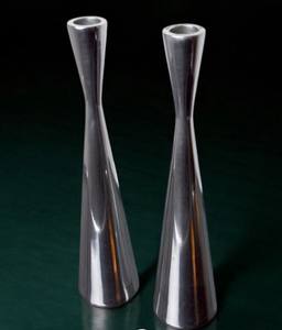 เชิงเทียนอลูมิเนียมคุณภาพสูงเชิงเทียนตกแต่งที่สง่างามสำหรับบ้านโรงแรมจัดงานแต่งงาน - Product Image 1