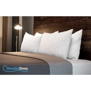 Set di 2 Cuscini Premium Regolabili in Memory Foam Sminuzzato Misura King per Casa e Hotel Collezione MB000279 - Product Image 2