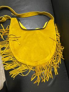 Sac à main à franges en cuir suédé Style Western Girl Sac à bandoulière Sac cartable Sac western en daim avec franges et perles - Product Image 5