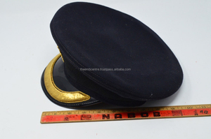 Unisex High Quality Wool-Made Multi-Captain Air-Force Cap Custom Size Silk <b>Material</b> Cotton Printed Adjustable Cap - Product Image 6