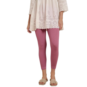 Leggings de Yoga Casuales de Verano para Mujer, Transpirables, de Algodón Orgánico y Fibra de Bambú, Cómodos, Venta al Por Mayor - Product Image 1