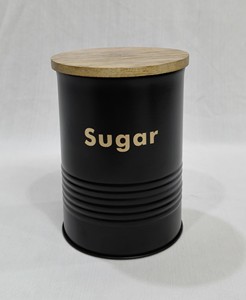 Metal With Powder Coated Finished Canister & Freshness Preservation For Kitchen Spice <b>Storage</b> Set For Food <b>Storage</b> - Product Image 3