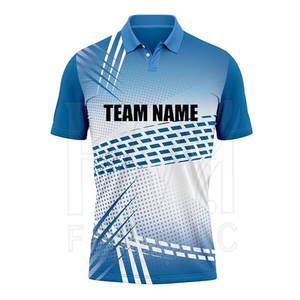 Vente chaude hommes Cricket uniforme Jersey Nouvelle Arrivée Respirant Casual Imprimé Équipe Porter avec Conception Personnalisée Impression - Product Image 2