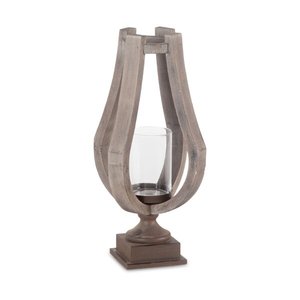 เชิงเทียนโลหะตกแต่งสไตล์โคมไฟที่เป็นเอกลักษณ์สำหรับห้องรับแขกคาเฟ่ร้านอาหารโต๊ะและใช้ตกแต่งบ้าน - Product Image 4