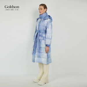 Áo Khoác Mùa Đông Có Mũ Trùm Đầu Và Tay Áo Cổ Đứng 90% Áo Khoác Lông Vịt Cho Nữ - Product Image 3