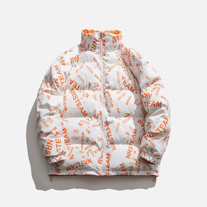 2025 New Sublimation Printed <b>Lightweight</b> <b>Women</b> Puffer <b>Jackets</b> Female Zipper Puffer Down <b>Jacket</b> Custom Color Winter <b>Jackets</b> - Product Image 3