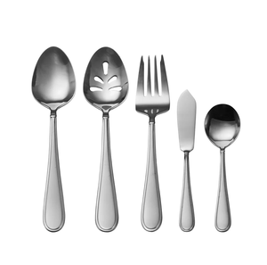 Stainless Steel Buffet Banquet Spoons <b>Wedding</b> Parties 5 PCS Dessert Spoon Custom Demanding Dessert Coffee Spoon - Product Image 5