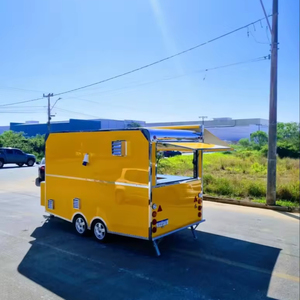 Camion de nourriture de remorque de nourriture de chariot de nourriture pour la crêpe de crème glacée à vendre - Product Image 1