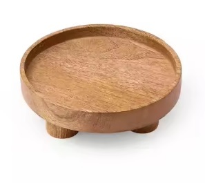 Plato de Madera Ecológico y Seguro para Cargadores, 100 Piezas, Diseños Personalizados para una Alimentación Saludable por ELEGANT DESIGNS - Product Image 3