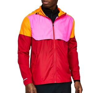 Trendy <b>Windbreaker</b> Jacket With Adjustable Hood Perfect <b>For</b> Streetwear Sports <b>Camping</b> And Daily Outdoor Fashion Winter Jacket - Product Image 1