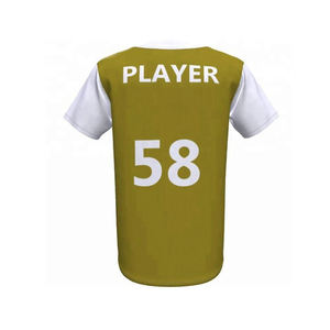 เสื้อเจอร์ซีย์เบสบอลสำหรับผู้ชายและผู้หญิงเสื้อทีมกีฬาระบายอากาศได้ดีมีขนาดพิเศษ - Product Image 5