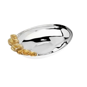 Stainless <b>Steel</b> <b>Bowl</b> Tabletops for Home <b>Steel</b> And Brass Design <b>Bowl</b> With Spoon Brass Handle Hot Sale - Product Image 2