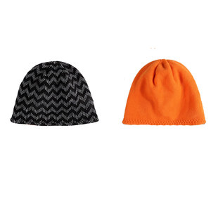 Gorros de punto de tela de lana cálida de invierno informal de negocios para hombres de alta calidad con logotipo personalizado patrones de puntos y personajes - Product Image 1