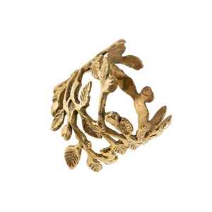 <b>Rustic</b> hammered metal napkin ring for <b>farmhouse</b> kitchen <b>dining</b> <b>table</b> setting with vintage classic decorative charm - Product Image 2