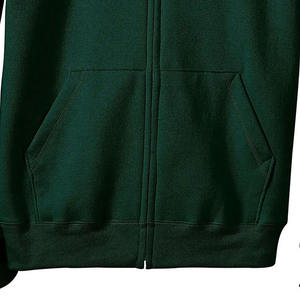 Sudadera con Capucha Casual de Invierno para Hombre, Chaqueta con Capucha y Cremallera, Logotipo Personalizado Bordado, Felpa de Algodón, Estilo Urbano - Product Image 3