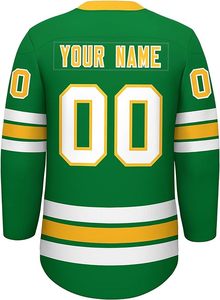 Vente en gros de maillots de hockey d'équipe imprimés par sublimation personnalisés Tenue d'uniforme de hockey sur glace vierge - Product Image 6