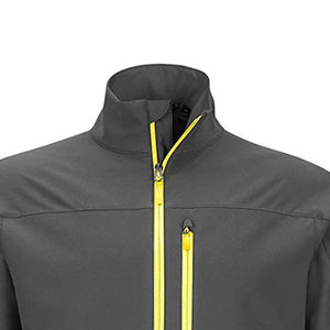 Chaqueta Softshell de Invierno de Lona Personalizada de Alta Calidad al por Mayor, con Cierre Frontal, Resistente al Viento, Impermeable, Transpirable, de Secado Rápido y Ecológica - Product Image 6