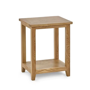 โต๊ะไม้สี่เหลี่ยมทันสมัยพร้อมชั้นวางสำหรับห้องนั่งเล่นสำหรับใช้ในอพาร์ทเมนต์และโรงแรม - Product Image 1