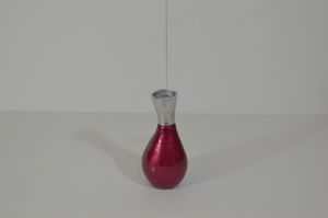 Vantage Vase à fleurs en métal design émail fantaisie de luxe moderne pour la décoration de la maison et les fêtes de salon et la décoration de désherbage - Product Image 5