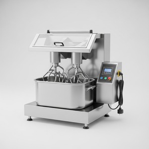 Mélangeur à palettes à double arbre électrique industriel pour poudres et granulés, haute efficacité, durable, en acier inoxydable, facile à utiliser - Product Image 4