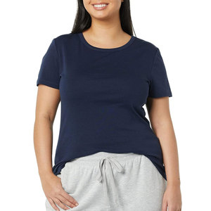 T-shirt en coton biologique de haute qualité 202 en gros d'été de conception de logo personnalisée de style décontracté de haute qualité 100% - Product Image 1