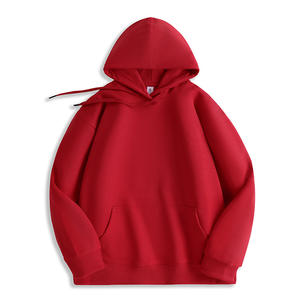Venta al por mayor Streetwear pulóver sudaderas con capucha de algodón polar sudaderas con capucha para el invierno OEM/ODM personalizado de gran tamaño sudaderas con capucha - Product Image 5