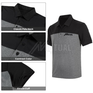 เสื้อยืดโปโลผู้ชายสวมใส่สบายระบายอากาศได้ดีเสื้อโปโลผ้าฝ้ายนุ่มระบายอากาศเหมาะสำหรับใช้ในชีวิตประจำวัน - Product Image 5