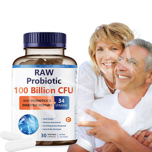 Complément alimentaire probiotique biologique de marque privée, capsules probiotiques, capsules probiotiques pour la santé - Product Image 1